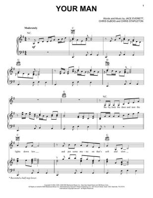 when i was your man sheet music How does the concept of being someone else's man relate to themes of identity and transformation in literature?